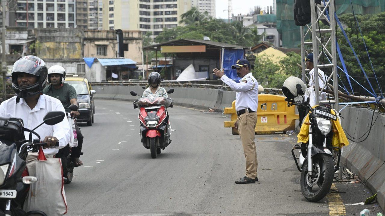 The measures are aimed at reducing the risk of accidents on the busy flyover during the festival, they said The measures are aimed at reducing the risk of accidents on the busy flyover during the festival, they said