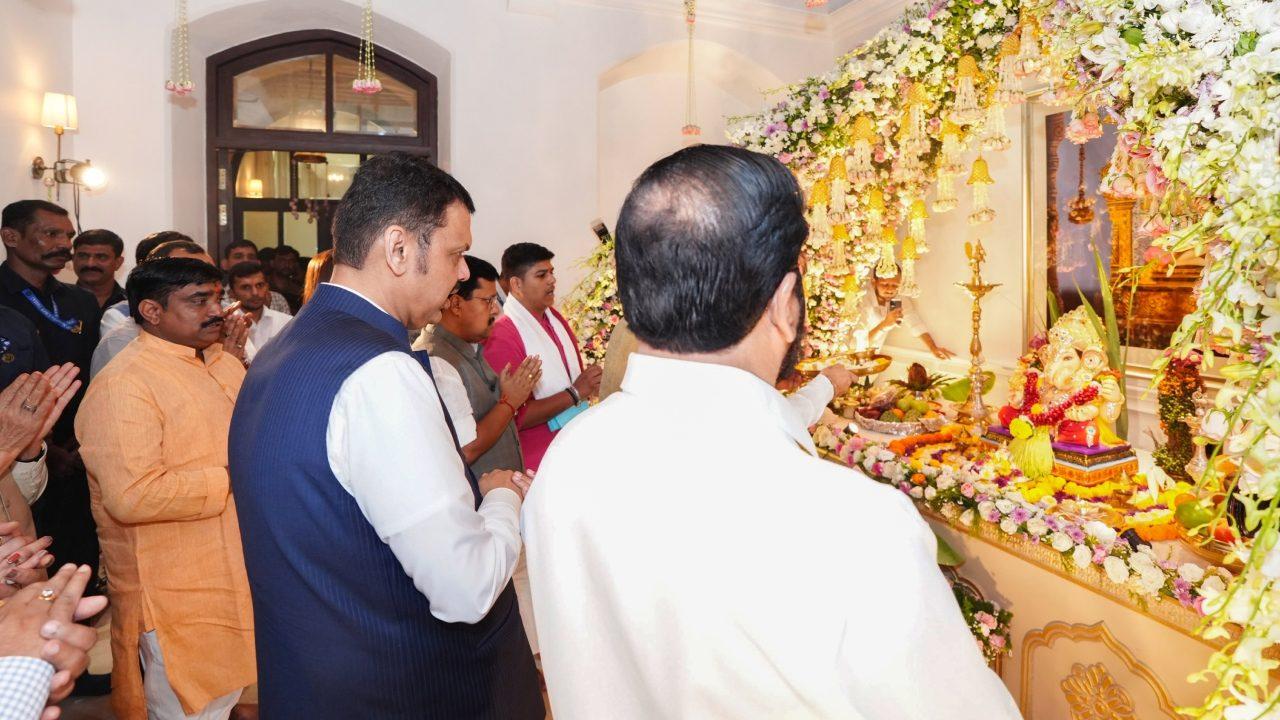 Ganeshotsav 2026 is being celebrated across Maharashtra, with public mandals, residential societies and households organising prayers, cultural programmes and community events during the 10-day festival.