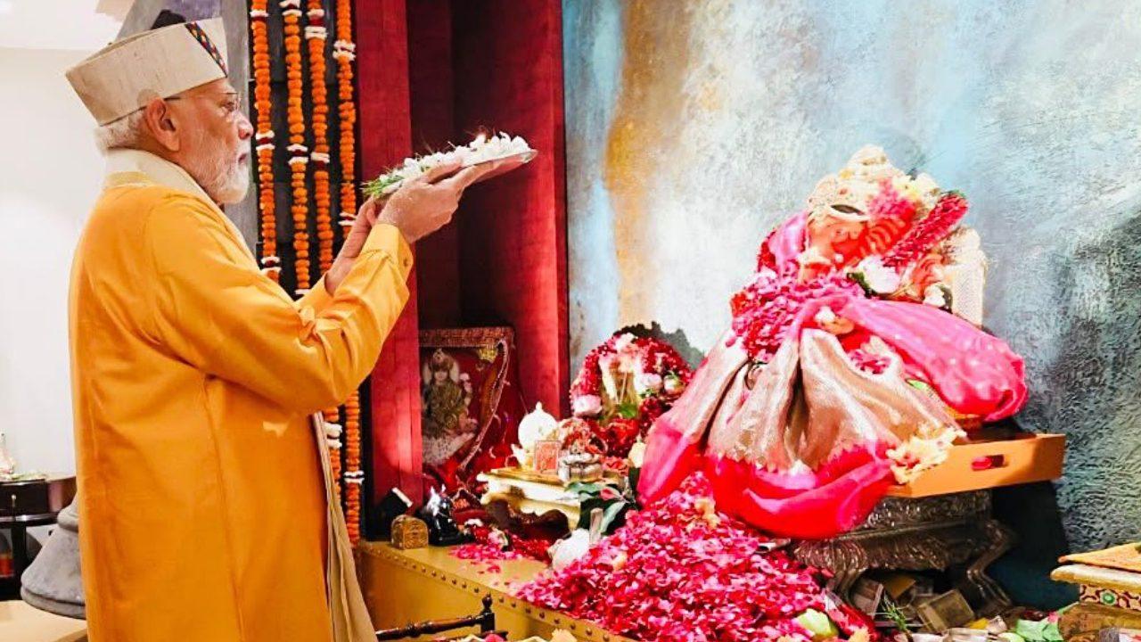 Ganesh Chaturthi, which marks the birth of Lord Ganesha — revered as the remover of obstacles and the deity of new beginnings — is being celebrated across the country with traditional fervour. Devotees install idols in homes and public pandals, offer prayers, perform aarti, and prepare festive delicacies such as modaks. Ganesh Chaturthi, which marks the birth of Lord Ganesha — revered as the remover of obstacles and the deity of new beginnings — is being celebrated across the country with traditional fervour. Devotees install idols in homes and public pandals, offer prayers, perform aarti, and prepare festive delicacies such as modaks.