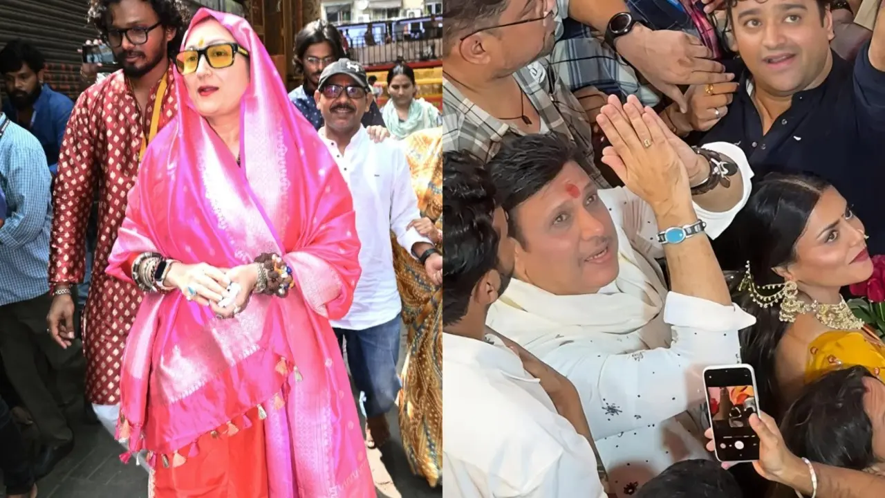 Sunita Ahuja asks women and Gen Z to support her amid Govinda's dating rumours Sunita Ahuja on Govinda (Pics/Yogen Shah)