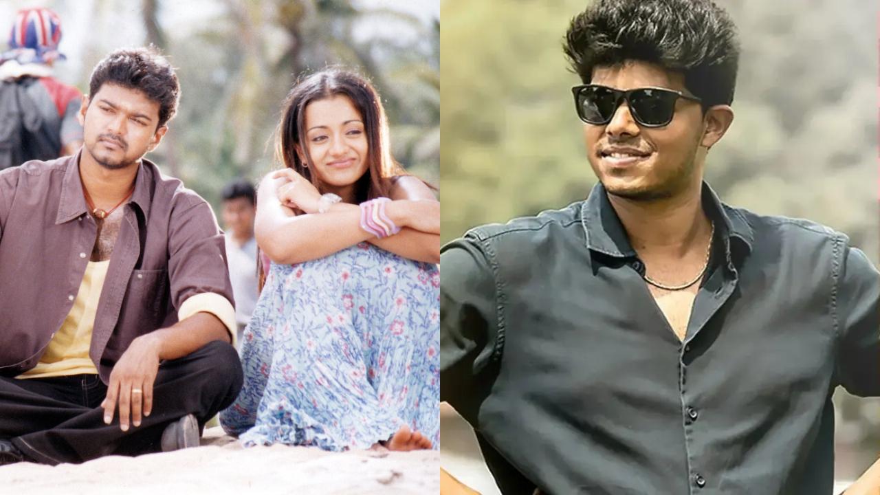 Vijay, Trisha's Thirupaachi re-release avoids clash with Jason Sanjay's Sigma Vijay and Trisha in Thirupaachi; Jason Sanjay. Pics via X