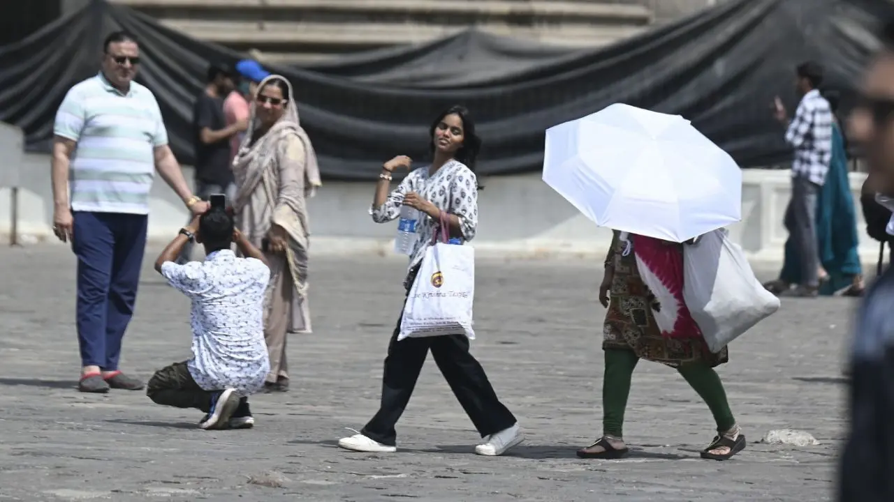 The maximum temperature is expected to be around 34 degrees Celsius. File Pic