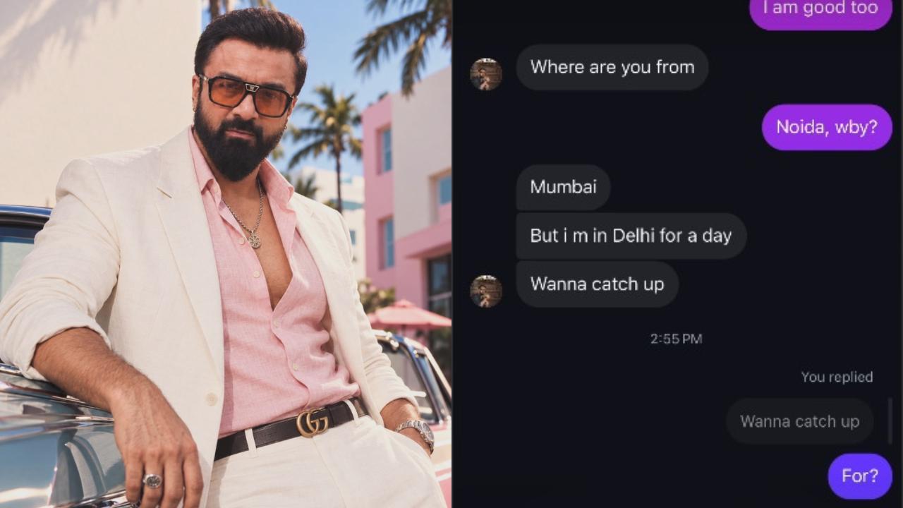 'We can have coffee or wine': Ajaz Khan accused of messaging content creator to catch up - watch video Ajaz Khan. Pics via Instagram