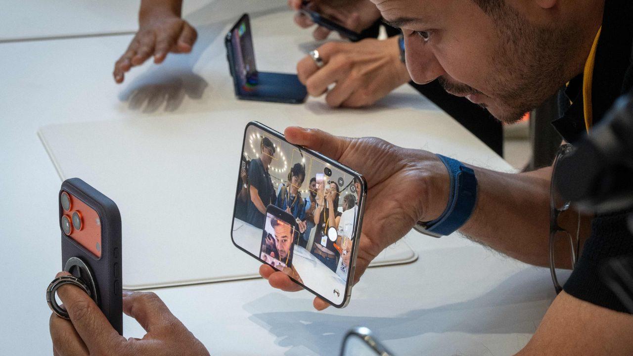 Apple has unveiled the iPhone Duo, introducing what the company describes as the largest-ever display on an iPhone. Apple has unveiled the iPhone Duo, introducing what the company describes as the largest-ever display on an iPhone.