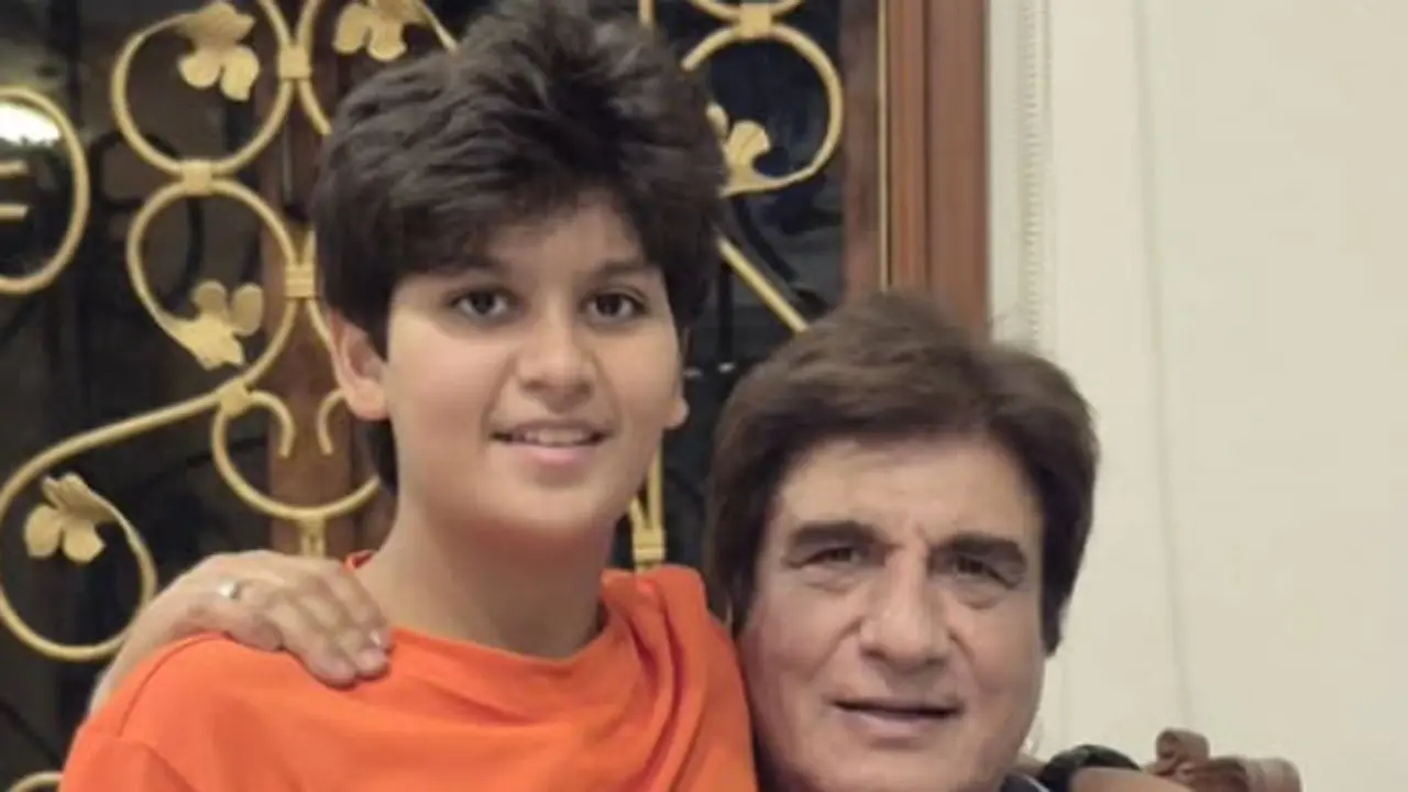 Raj Babbar calls grandson Imaan the undisputed boss of the house Picture Courtesy/Raj Babbar's Instagram account