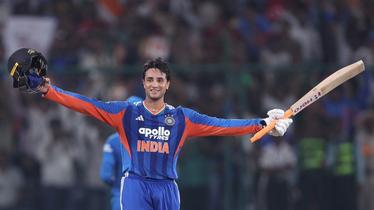 Abhishek's century is also the fastest T20I ton by a batsman against a Test-playing nation Abhishek's century is also the fastest T20I ton by a batsman against a Test-playing nation