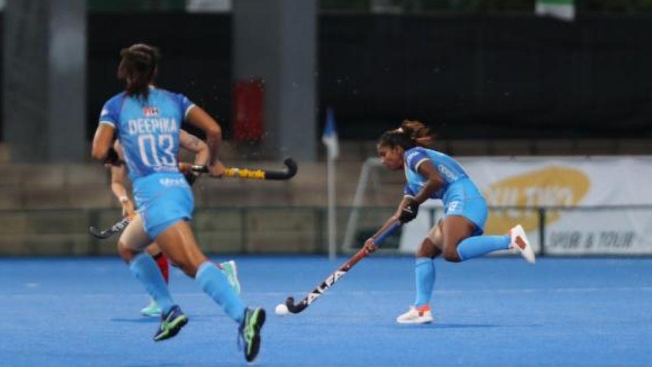 India at Women's Junior Asia Cup (Pic: Hockey India)