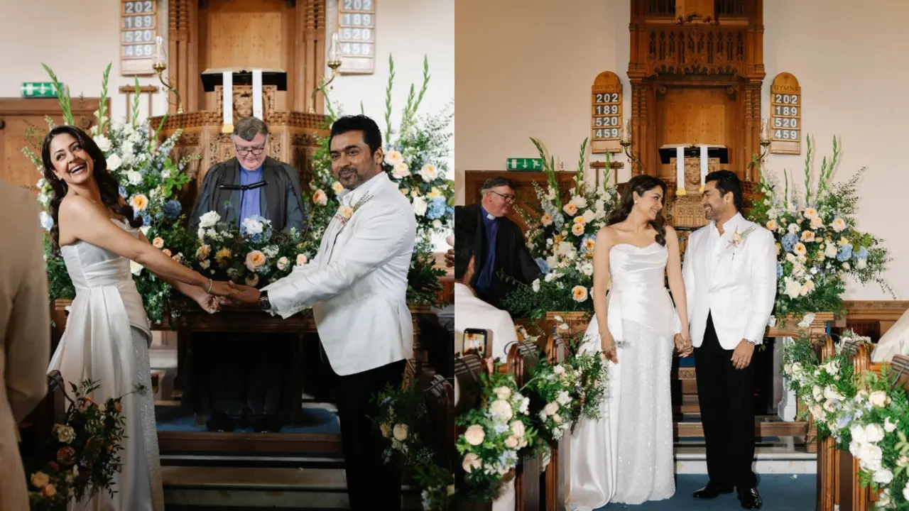 Inside Jyotika and Suriya’s vow renewal ceremony Jyotika and Suriya renew their wedding vows. Pics via Instagram