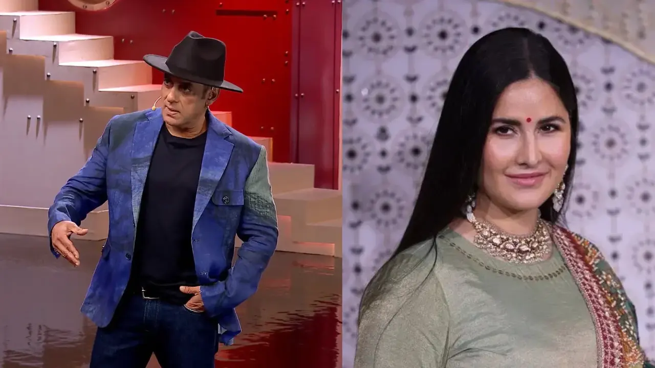 Salman Khan and Katrina Kaif (Pictures via X)
