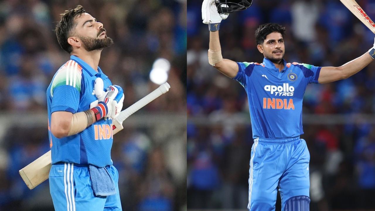 IND vs WI ODI: Virat Kohli smashes 139, India beat West Indies by 8 wickets Virat Kohli and Shubman Gill (Pic: BCCI)
