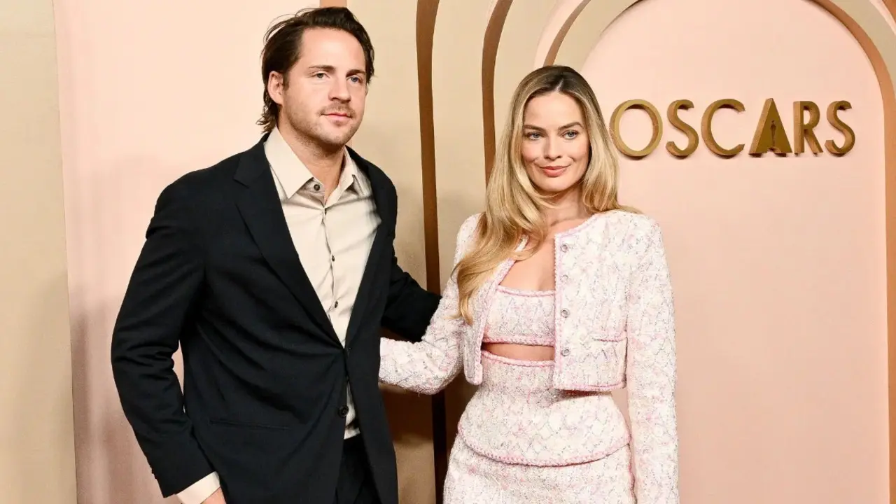 Margot Robbie quietly changes her surname almost a decade after marriage with Tom Ackerley Margot Robbie with husband Tom Ackerley. Pic via Instagram