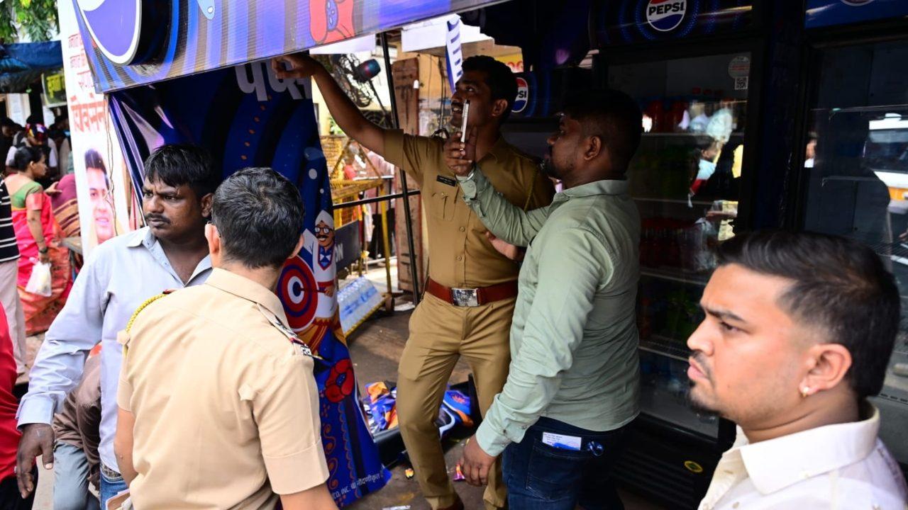 Six persons who suffered electric shocks were rushed to nearby hospitals, where two of them were declared dead, the officials said.
