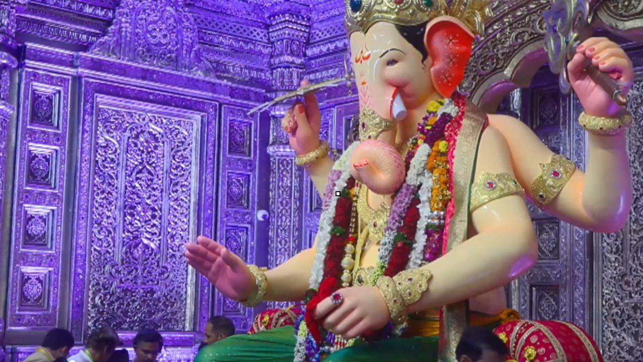 Lalbaugcha Raja is popularly known the wish-fulfilling Ganpati