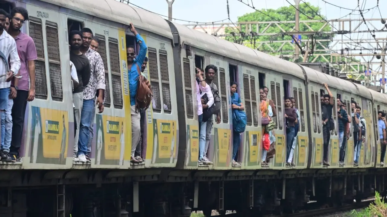 The work was being carried out to maintain the smoother and safer suburban train operations The work was being carried out to maintain the smoother and safer suburban train operations