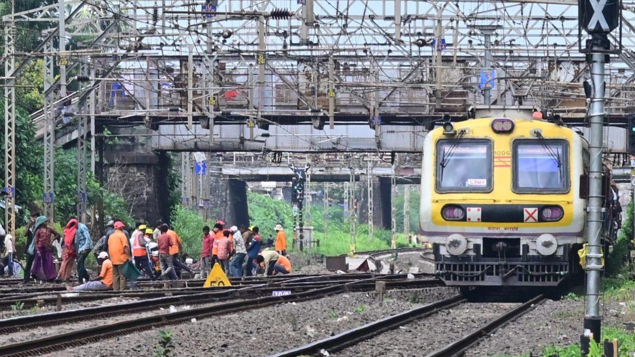 The mega block affected train operations on parts of the Central Line, with commuters advised to plan their journeys accordingly The mega block affected train operations on parts of the Central Line, with commuters advised to plan their journeys accordingly