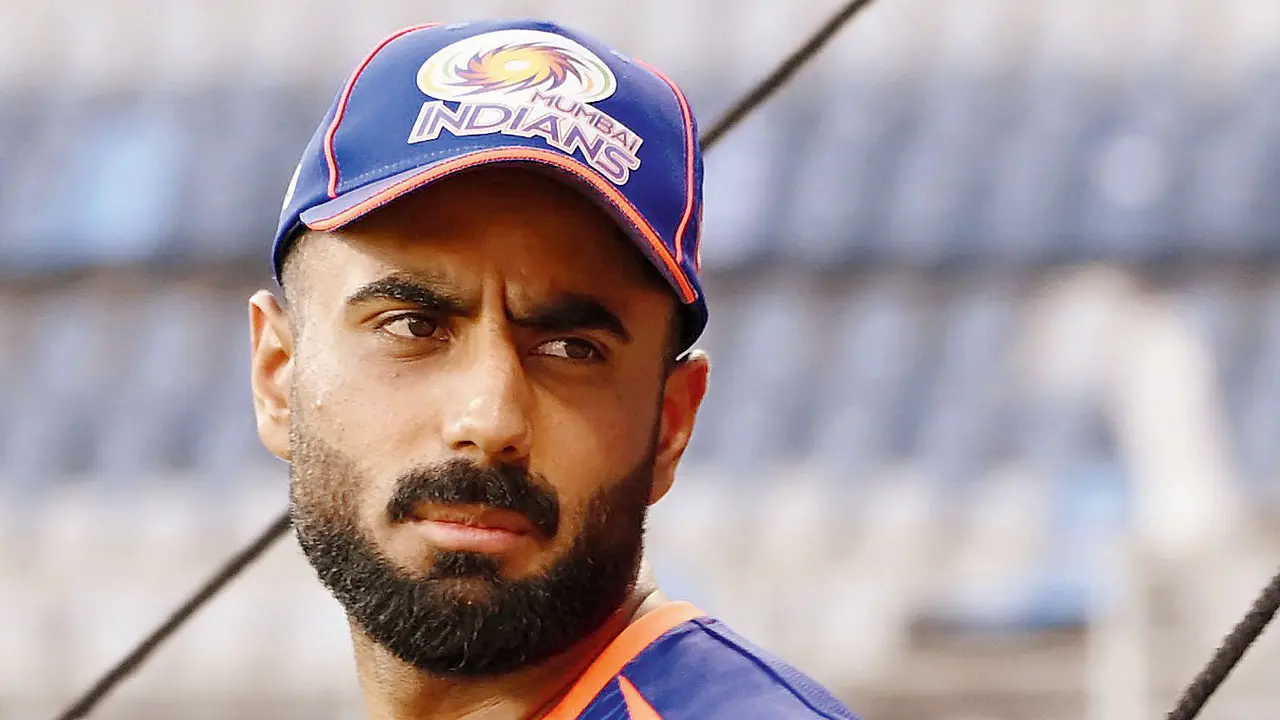 Hardik, Pant ignored; Dhir, Nabi get maiden ODI call-ups Naman Dhir. Pic/Ashish Raje