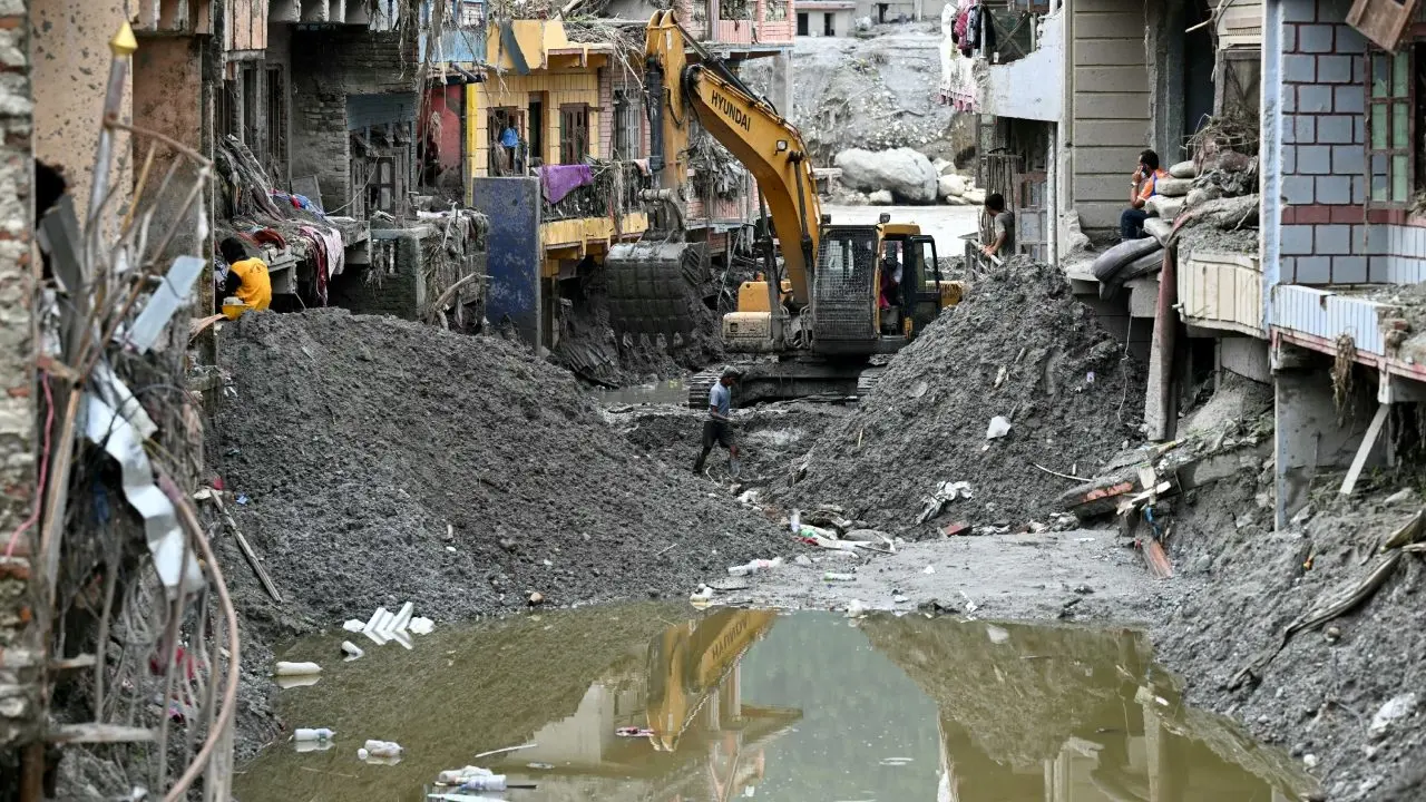 The flash floods, triggered by an ice-rock avalanche near the Nepal-Tibet border on August 26, devastated towns and villages in northern and central Nepal.