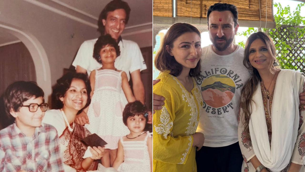 Saba Pataudi shares rare throwback pics with Sharmila Tagore, family from 1980 Pics/ Saba Pataudi via Instagram