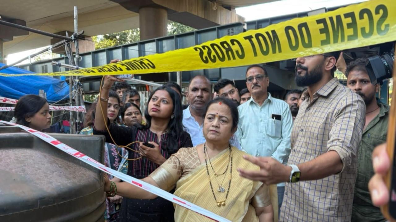Shiv Sena (UBT) councillor Kishori Pednekar described the incident as serious and concerning. Pic/X (@KishoriPednekar)