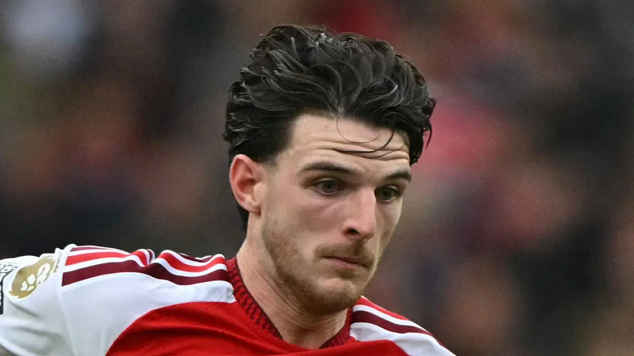 International friendly: Injured Palmer, Rice pull out of Eng squad Declan Rice. Pic/AFP