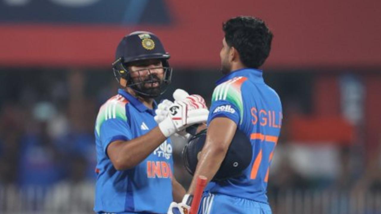 Gill completes his ton, Rohit nears his century as Team India reach 250 runs Rohit Sharma, Shubman Gill (Pic: X/@BCCI)