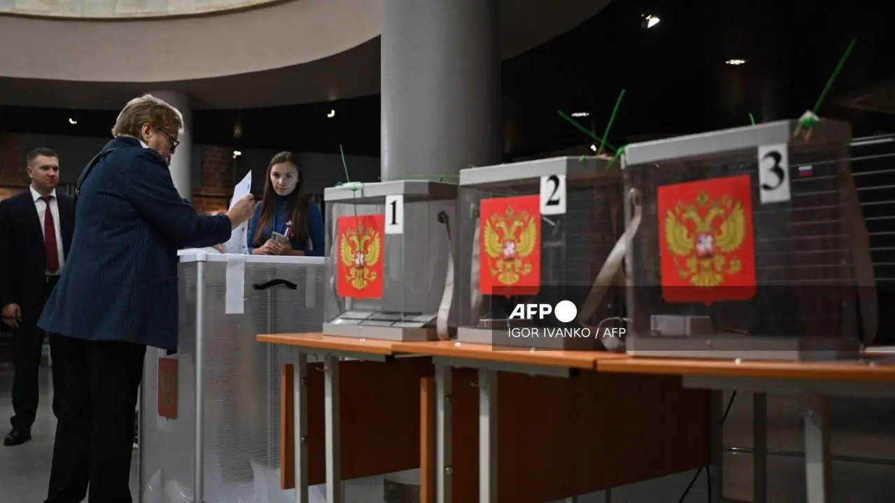 Russia parliamentary election: Voting begins across annexed Ukraine territories