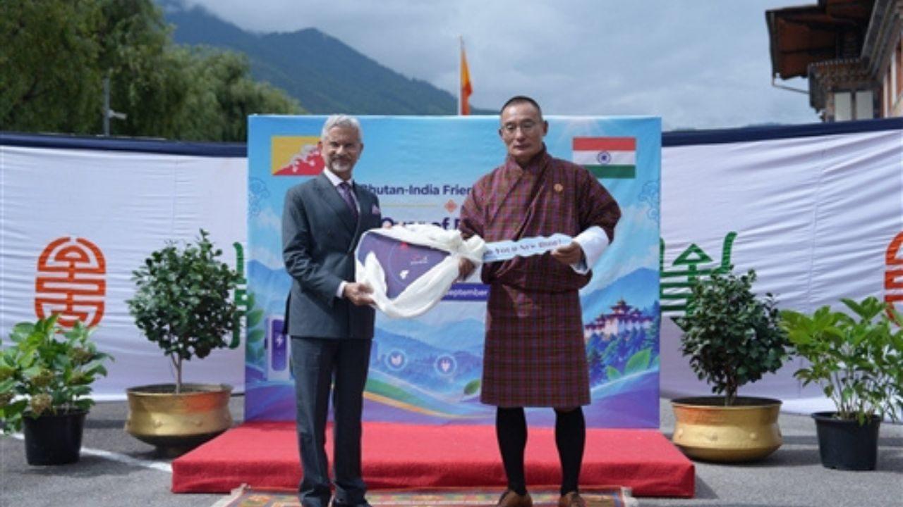 Jaishankar hands over 54 ‘Made in India’ electric vehicles to Bhutan as India supports the Himalayan kingdom’s move towards e-mobility and sustainable transport