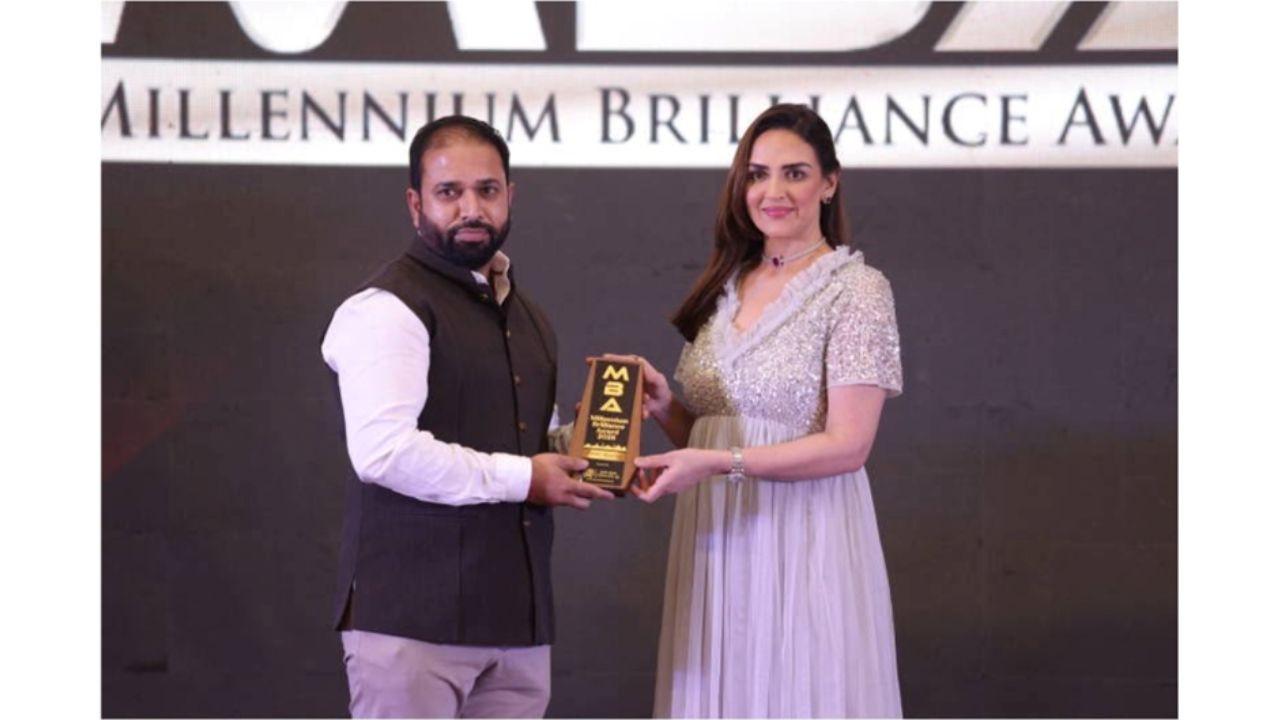 Astrologer Karan Sharma Honoured at Millennium Brilliance Awards 2026 Karan Sharma.