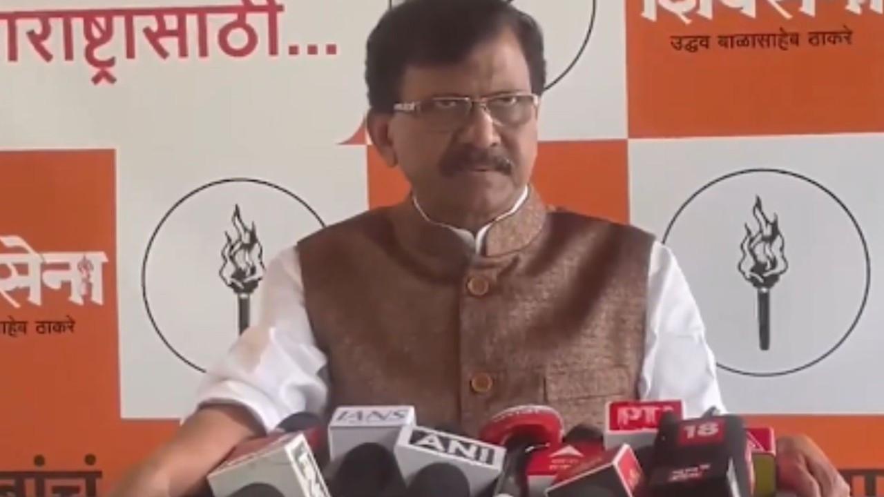 Shiv Sena (UBT) MP Sanjay Raut. File Pic