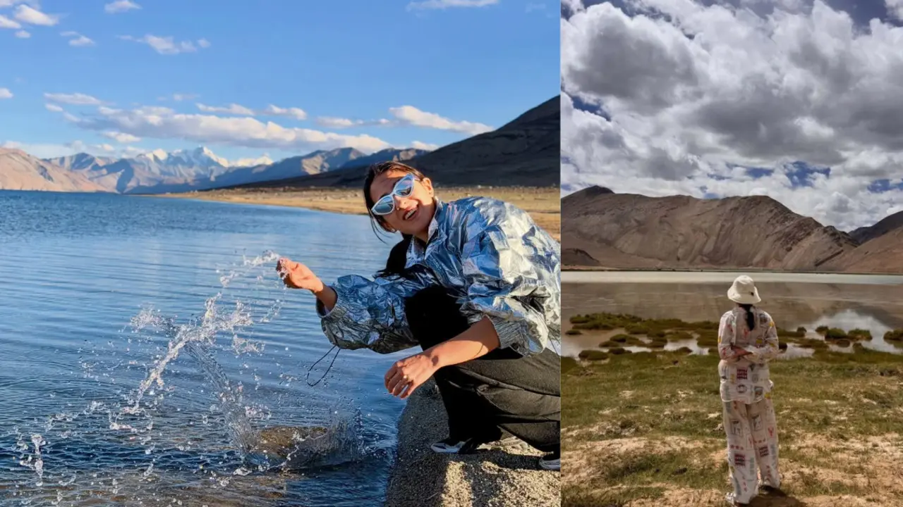 PHOTOS | Sara Ali Khan’s Tso Moriri escape is all about freedom and adventure Sara Ali Khan's Ladakh trip (Pictures via Instagram)