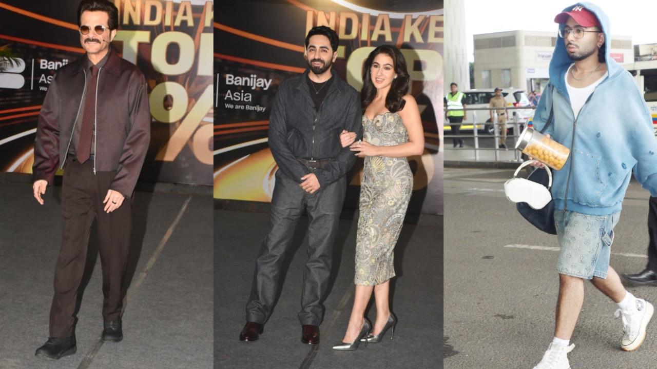Spotted in the city: Anil Kapoor, Sara Ali Khan, Ayushmann Khurrana and more Spotted in the city. Pics via Yogen Shah