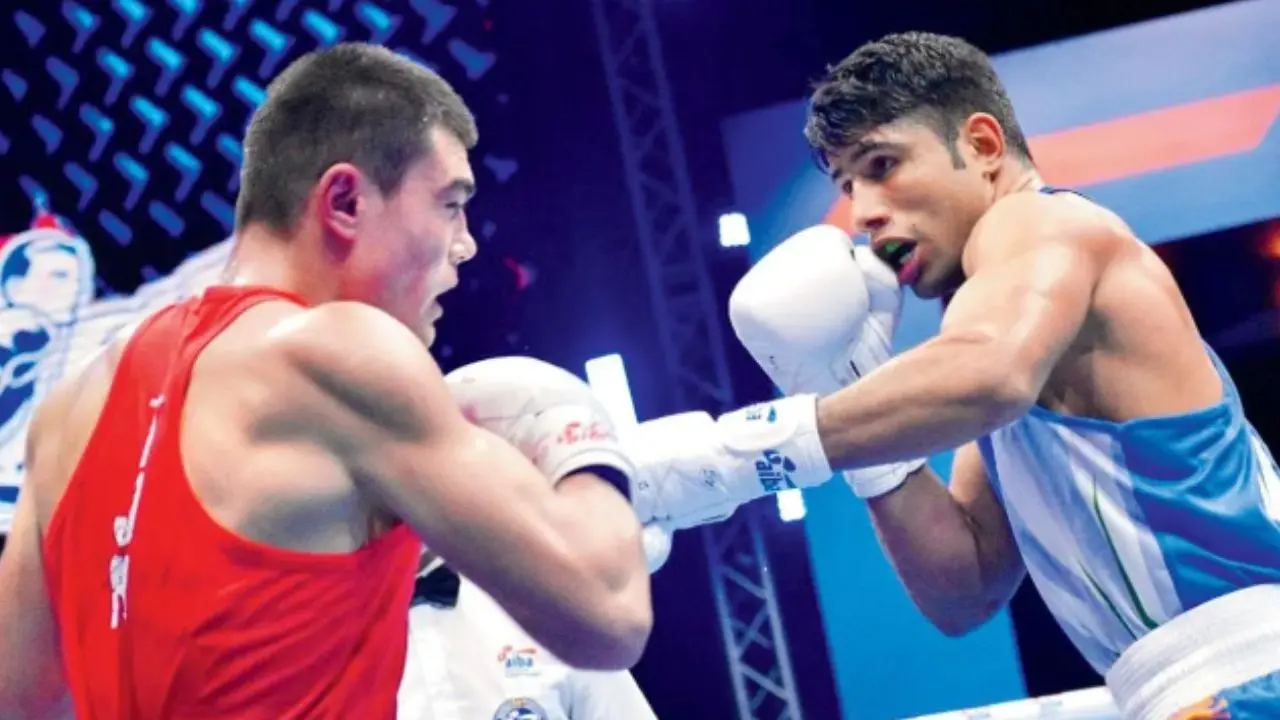 Indian boxer Sumit in action (File pic)