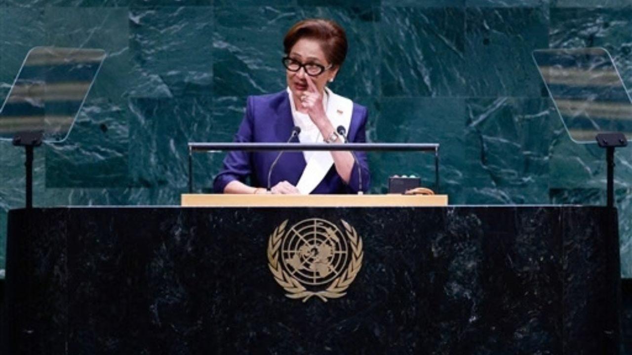 Prime Minister of Trinidad and Tobago Kamla Persad-Bissessar speaks during the 81st United Nations General Assembly at the United Nations Headquarters in New York, on September 22, 2026 Prime Minister of Trinidad and Tobago Kamla Persad-Bissessar speaks during the 81st United Nations General Assembly at the United Nations Headquarters in New York, on September 22, 2026