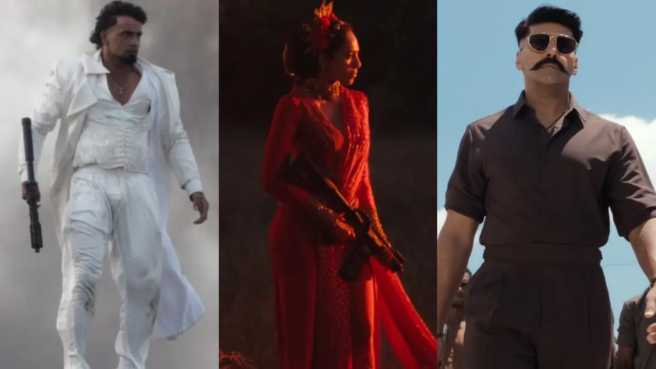 Vettuvam first look out: Arya, Sobhita Dhulipala lead a striking ensemble Vettuvan first look (Pics/Special Arrangements)