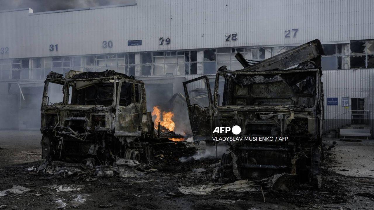 Russia-Ukraine war: Russian strike on warehouse kills three, seven wounded In a similar attack earlier this month, a warehouse was attacked in an air attack in Kyiv on September 2. PIC/AFP