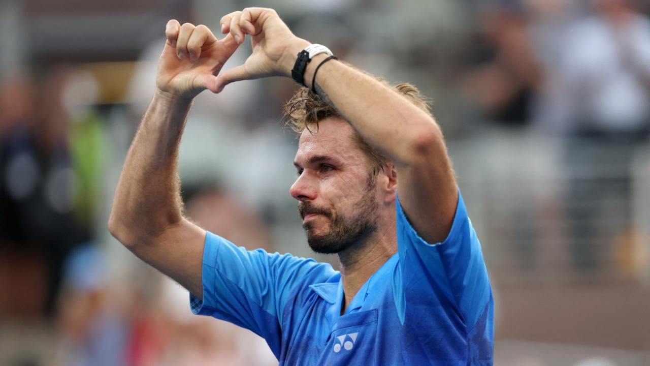 Emotional Wawrinka receives US Open farewell after final Grand Slam match Stan Wawrinka (Pic: AFP)