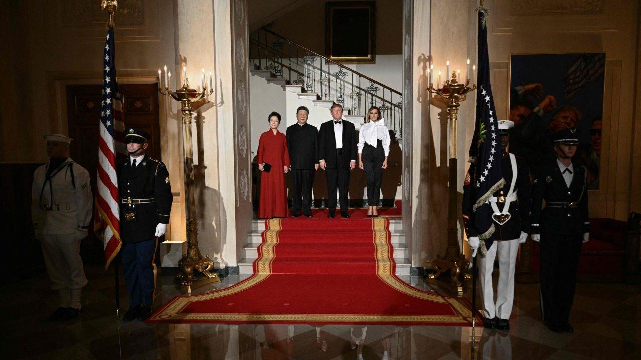 "As the leaders of our two nations, President Xi and I both understand that we represent different systems, but the ties between our people endure, and we've never gotten along better... Together, we can continue to build a relationship that promotes prosperity and security for future generations,” Trump said. "As the leaders of our two nations, President Xi and I both understand that we represent different systems, but the ties between our people endure, and we've never gotten along better... Together, we can continue to build a relationship that promotes prosperity and security for future generations,” Trump said.