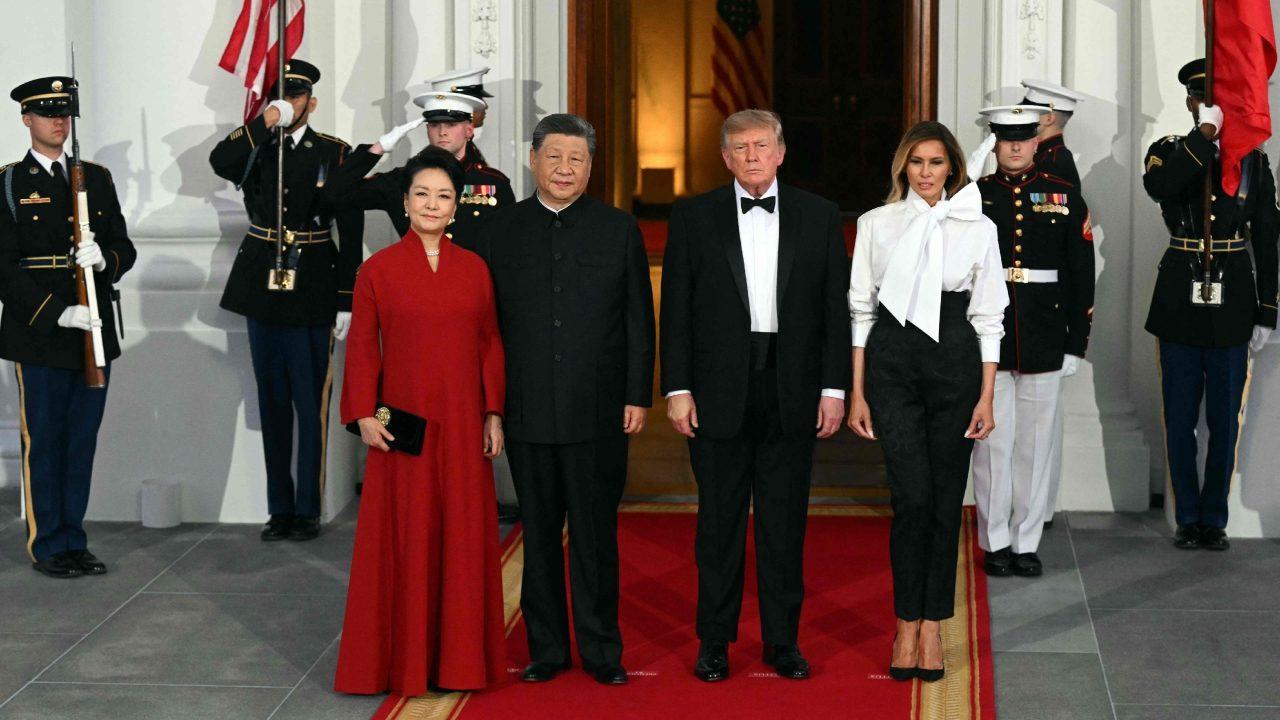 "This is a great honour. President Xi, Madam Peng and members of the Chinese delegation, Melania and I are delighted to welcome you once again to the White House. You are truly outstanding, amazing people. The hospitality of the Chinese people was on full display during my visit to Beijing. We hope to show you the same honour as you returned to Washington for the first time in over a decade,” he said. "This is a great honour. President Xi, Madam Peng and members of the Chinese delegation, Melania and I are delighted to welcome you once again to the White House. You are truly outstanding, amazing people. The hospitality of the Chinese people was on full display during my visit to Beijing. We hope to show you the same honour as you returned to Washington for the first time in over a decade,” he said.