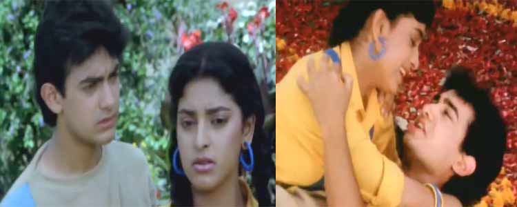 Daulat Ki Jung (1992): Aamir and Juhi were the lead pair again in this flick. Not for the first time, just like Qayamat Se Qayamat Take, this time too, their parents are enemies and do not want them to marry each other. Further, there is also a treasure hunt angle thrown in. Nothing could save the film from sinking.