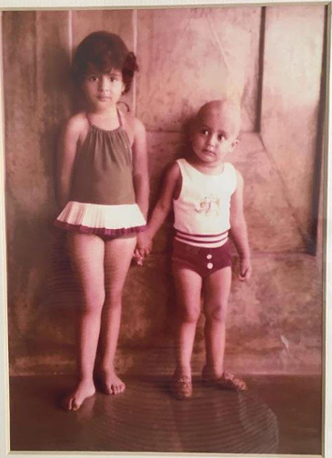 A throwback picture on the occasion of Raksha Bandhan is a must and Abhishek Bachchan made sure to share one of the cutest and most adorable pictures from his childhood with his sister Shweta Bachchan Nanda. (All pictures courtesy: Abhishek Bachchan's Instagram account)