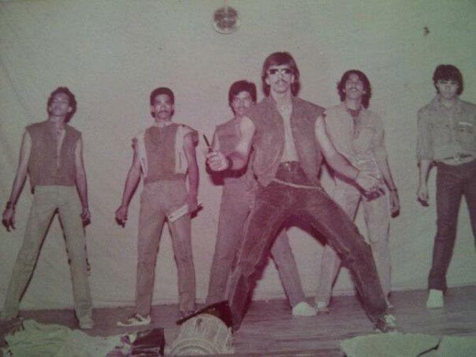 Jaaved Jaaferi along with Naved Jaffery and actor Ravi Behl came up with the dance competition show Boogie Woogie. Boogie Woogie was among the first shows to start special dance championships catering to different age groups in India. In picture: This photo is from Jaaved Jaaferi`s college days. Jaaved Jaaferi shared this picture originally posted by Naaved Jaafery. The snapshot was captioned, `Those were the days @_MeterDown @jaavedjaaferi #nostalgia #RDnationalcollege (sic)`. Jaaved Jaaferi along with Naved Jaffery and actor Ravi Behl came up with the dance competition show Boogie Woogie. Boogie Woogie was among the first shows to start special dance championships catering to different age groups in India. In picture: This photo is from Jaaved Jaaferi`s college days. Jaaved Jaaferi shared this picture originally posted by Naaved Jaafery. The snapshot was captioned, `Those were the days @_MeterDown @jaavedjaaferi #nostalgia #RDnationalcollege (sic)`.