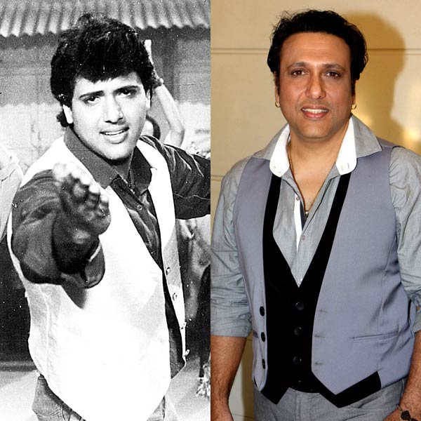 Govinda: He entered Hindi cinema back in 1986, and went on to replace Mithun Chakraborty as the dancing star of Bollywood. Govinda enjoyed a great run in the 90s as the comedy king, aided by David Dhawan's direction. He looks very different compared to his younger days!