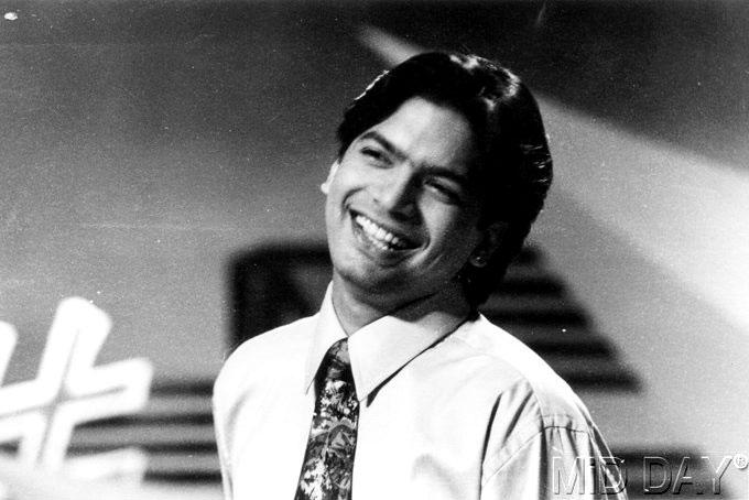 Singer Shaan flashing his infectious smile in a throwback picture from the 90s.