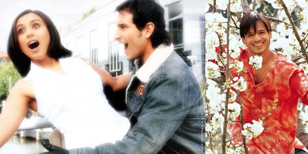 Hum Tum: Vivek Oberoi was offered the lead role of cartoonist Karan Kapoor in Hum Tum. He refused it, a decision he might well be regretting.