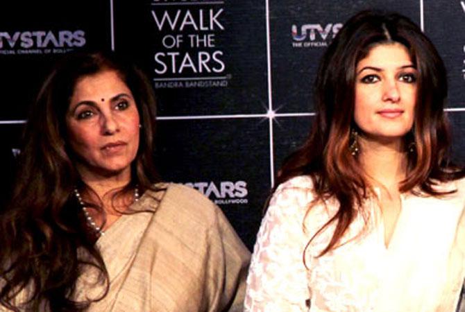 Dimple Kapadia and Twinkle Khanna: After delivering hits like Bobby and Saagar, Dimple Kapadia managed to transform her bold image with films like Krantiveer, Gardish and Rudali. Dimple Kapadia married superstar Rajesh Khanna in 1973 and got separated in 1982. The couple's daughters, Twinkle and Rinke, tried their luck in Bollywood without much success. While Rinke disappeared from the limelight after appearing in a handful of films, Barsaat actress Twinkle Khanna moved to production, interior design and writing after failing on the acting front. She recently produced PadMan, which starred her husband actor Akshay Kumar.