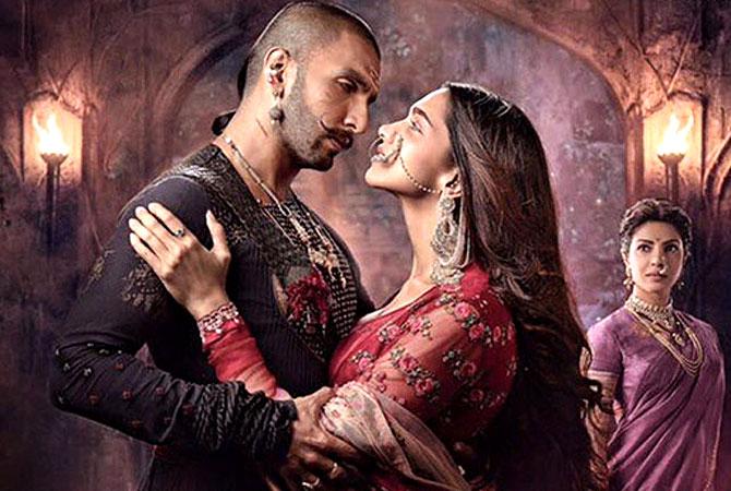 Bajirao Mastani (2015): Sanjay Leela Bhansali in his characteristic style narrates his version of the story of 'Bajirao Mastani' in a Mughal-e-azamesque scale of grandiosity, replete with breathtakingly beautiful sets, elaborate and well thought of costumes and accessories and dreamy cinematography. Ranveer Singh, Deepika Padukone and Priyanka Chopra's performances lift the magnum opus and make sure the film secures awards, critics' appreciation and audience applause alike.
