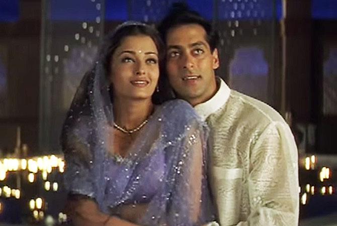 Hum Dil De Chuke Sanam (1999): Hum Dil De Chuke Sanam, released in 1999, was a love triangle between Aishwarya Rai Bachchan, Salman Khan and Ajay Devgn. It established Sanjay Leela Bhansali's style of grand film-making and colourful celebration of festivities. The film was well-received for its music, cinematography and performances by lead actors Aishwarya Rai Bachchan, Salman Khan and Ajay Devgn.