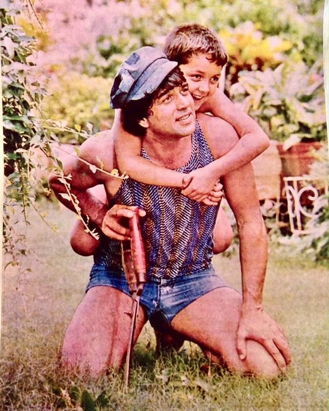As a child artist, Bobby Deol played the younger version of dad Dharmendra's on-screen character in the 1977 blockbuster Dharam Veer.