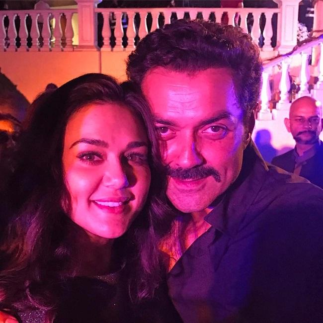 Bobby Deol is good friends with his Soldier co-star Priety Zinta. Preity's actual name is Preetam Singh, which she doesn't like to be called. Bobby wrote the following while posting this picture with her, 'Me and my Preetam Singh. hope she does not kill me for calling her that (sic)'
