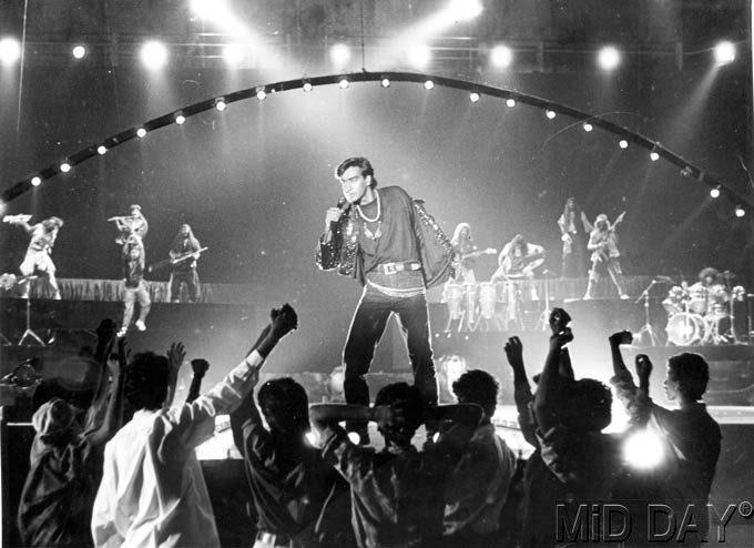 When he was not beating up villains, Ajay Devgn sang and danced for his heroines.